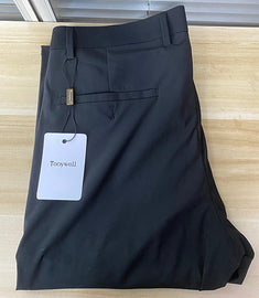 Tonywell Men’s Business Casual Trousers -  Black