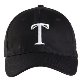 Tonywell Baseball Cap Adjustable Dad Hat Cotton Twill -Black