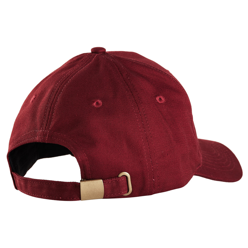Tonywell Baseball Cap Adjustable Dad Hat Cotton Twill -Red