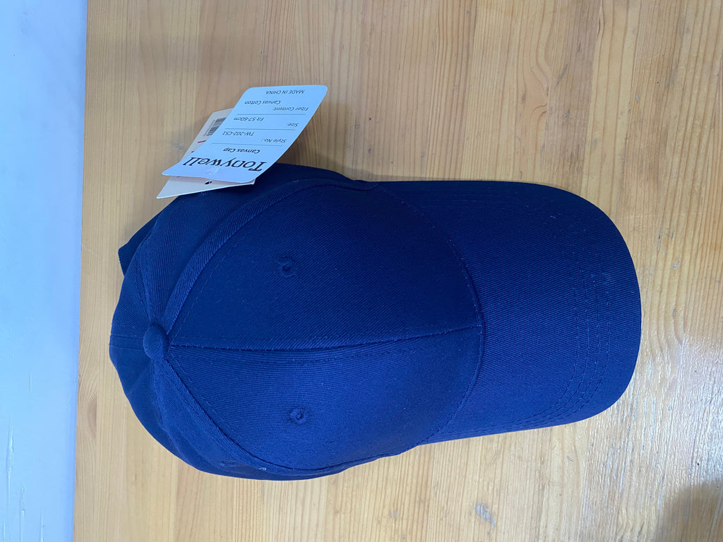 Tonywell Classic Navy Canvas Baseball Cap