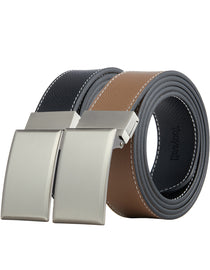Tonywell Reversible Belts for Men Leather Dress Belt 1 3/8
