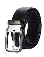 Load image into Gallery viewer, Tonywell Mens Leather Dress Blet 35mm Wide with Single Prong Buckle Adjustable Exact fit