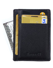 Load image into Gallery viewer, Tonywell Credit Card Holder RFID Blocking Security Minimalist Front Pocket Wallet