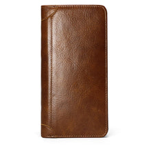 Load image into Gallery viewer, Wallets for Men Leather Bifold Wallet Light Brown