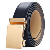 Leather Belt Micro Adjustable Fit 35mm
