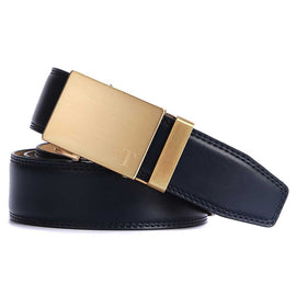 Leather Belt Micro Adjustable Fit 35mm