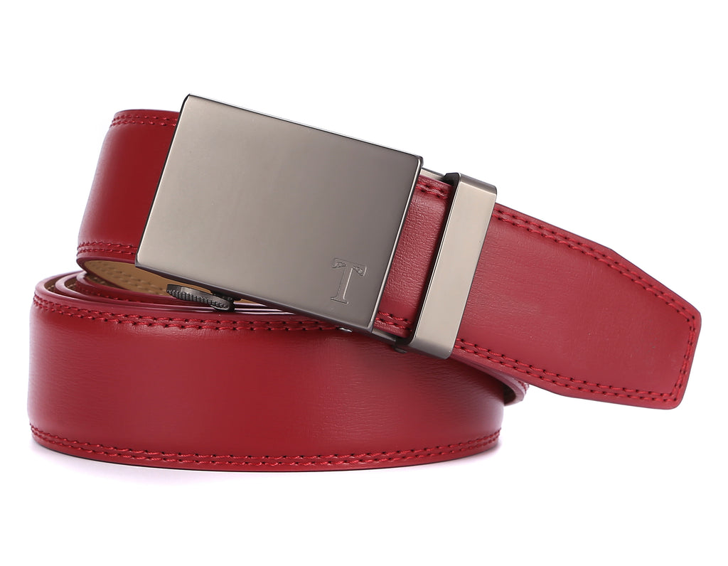 Leather Belt Classic Buckle 35mm